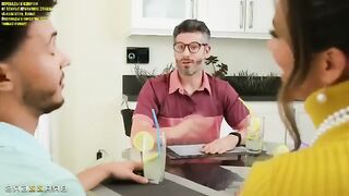 Я хочу ещё больше спермы(С переводом)