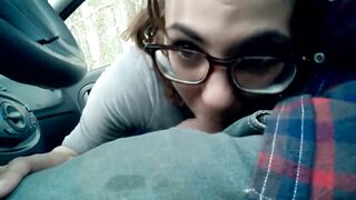 Сдела минет за рулём