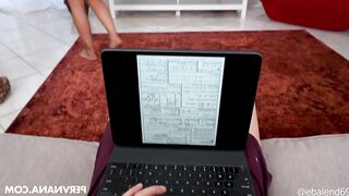 Бабуля с подругой развратили внука (С переводом)