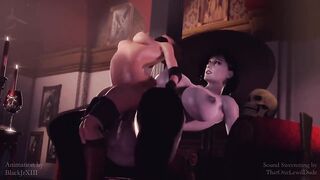 Леди Димитреску с дочерьми